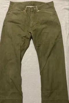 バランスアンドハーモニー B&H パンツ オリーブ グリーン