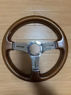 NARDI ウッド調 4本スポーク ステアリング - メルカリ