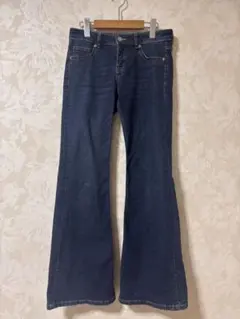 H＆M エイチアンドエム ローライズブーツカットデニムパンツ