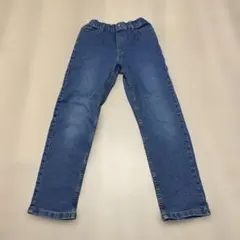 キッズ　GU ストレッチデニムパンツ