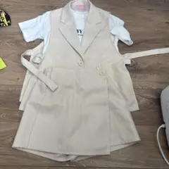 しまむら　セットアップ3点セット　Tシャツ　ショートパンツ　rabyrabyのサムネイル