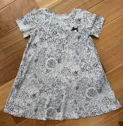 タルティーヌエショコラ ワンピース120 リバティ　アデラジャ　べべ