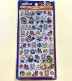 ズートピア ボンボンドロップミニ シール