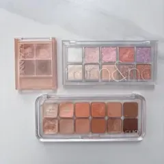 アイシャドウまとめ売り　rom&nd CLIO セザンヌ　おまけ付き