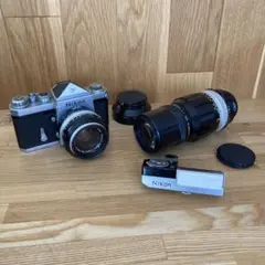 現状品】Nikon F アイレベル 50mm f2 200 f4 レンズセット - メルカリ