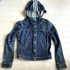 Y-3 ヨウジヤマモトフード付きデニムジャケットイタリア製 rinkan_10207-250412-0161