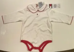 【新品、未使用】トミーヒルフィガー ベビー 長袖ロンパース 襟付き 3-6ヶ月