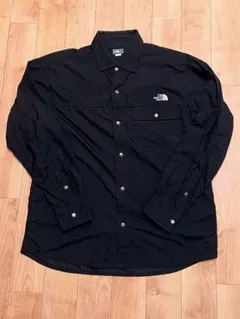 【完売品】ノースフェイス ヌプシシャツ ブラック Lサイズ