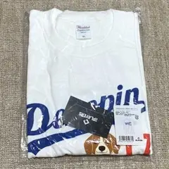 大谷翔平 デコピン Tシャツ 白 XL 新品 未開封