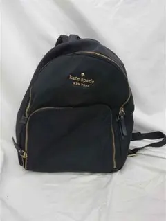 ◎ケイト・スペード ナイロン バックパック ブラック系 リュックサック
