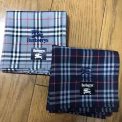 Burberrys バーバリー ハンカチ チェック柄 ２枚