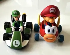 マリオカート　ベビーマリオ　ルイージ　ミニカー　おもちゃ