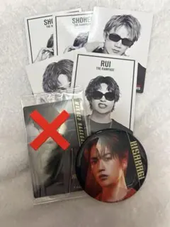 藤原樹　長谷川慎缶バッチ