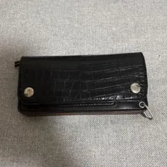 Taker's クロコダイル型押し 長財布のサムネイル