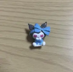 クロミ青リボン