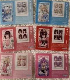 ホロライブ ローソン クリアシート 6枚セット