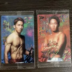 RIZIN ウエハース　朝倉兄弟