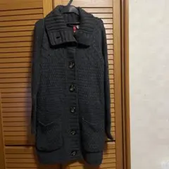 H&M ロングニットカーディガン