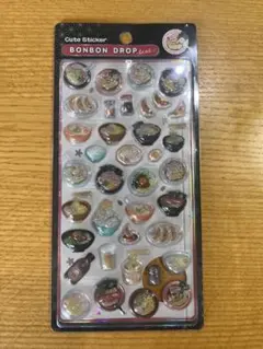 正規品　ボンボンドロップシール　和柄　ラーメン　中華　クーリア