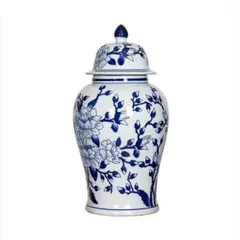唐草の茶筒シノワズリ中国茶台湾茶紅茶コーヒー豆茶葉密閉保存容器李朝
