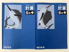 四谷大塚 6年予習シリーズ 計算 上下巻セット