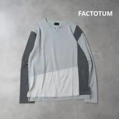 FACTOTUM / スキッパー デザイン プルオーバー カットソー Tシャツのサムネイル