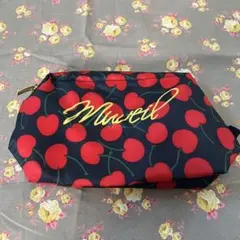 MUVEIL チェリー柄 ポーチ　雑誌付録のサムネイル