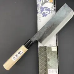 安来炭打 本刃付 槌目 三徳包丁 和包丁 伝統工芸品 - メルカリ