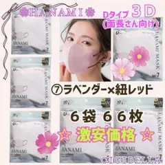HANAMI CICIBELLA 敏感肌専用 D/面長６袋 ６６枚 激安