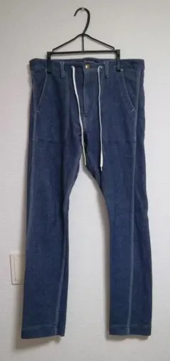 【Kafika 】デニムクロップドストレッチパンツ 日本製のサムネイル