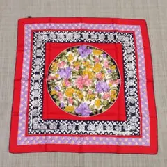 ジバンシー（GIVENCHY）スカーフ　約86cm×86cm　シルク100%