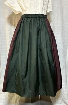 大島紬リメイク ファッション