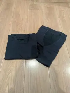 UNIQLO HEATTECH EXTRA WARM ネイビー2着セット L