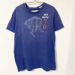 【ルールナンバー925】Tシャツ ウォッシュ加工 クルーネック 綿100％ XLのサムネイル