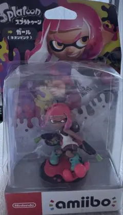 【スプラトゥーン】　amiiboイカガール