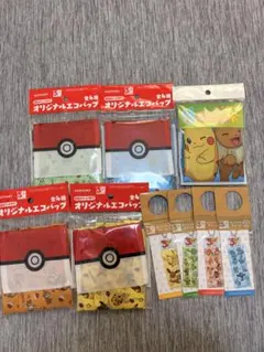 ポケモン　エコバッグ　オリジナルチャーム