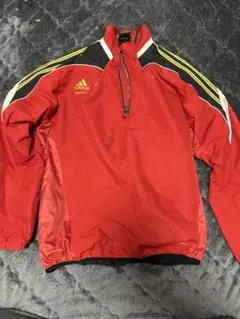 adidas Professional 赤 ジャケット　Ｏサイズ