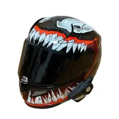 【ブラックスパイダーマン】新品 シンビオート ヴェノム マスク ヘルメット ブラックスパイダーマン】新品 シンビオート ヴェノム マスク