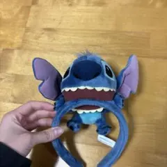 スティッチ カチューシャ ぬいぐるみ風
