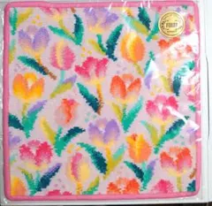 【新品・未使用】フェイラー ハンカチ チューリップ