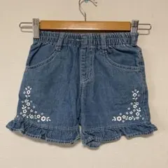 デニムショートパンツ