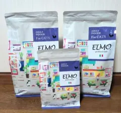 ELMO キャットフード インドア 成猫用 2kg×2袋 400g×1袋のサムネイル