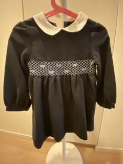 parentsdream 入園式　フォーマル　濃紺ワンピ95cm