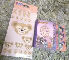 東京ディズニーシー ダッフィー シール メモ帳 セット
