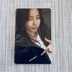 lesserafim fleece jacket カズハ トレカ popup