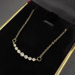 ゴールドカラー ネックレス 整理品 遺品整理 ジュエリー　デコルテデザイン