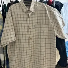 キャルトップ　オンブレチェックシャツ USA製　オーバーサイズ　西海