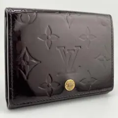 希少✨美品✨ルイヴィトン アンヴェロップカルトドゥヴィジット ヴェルニ ボルドーのサムネイル