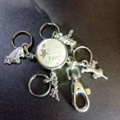 ディズニー くまのプーさん プーさんのハニーハント 4連キーホルダー ♪