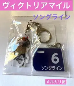 ソングライン　アクリルキーホルダー　ヴィクトリアマイル　2023 競馬　ウマ娘